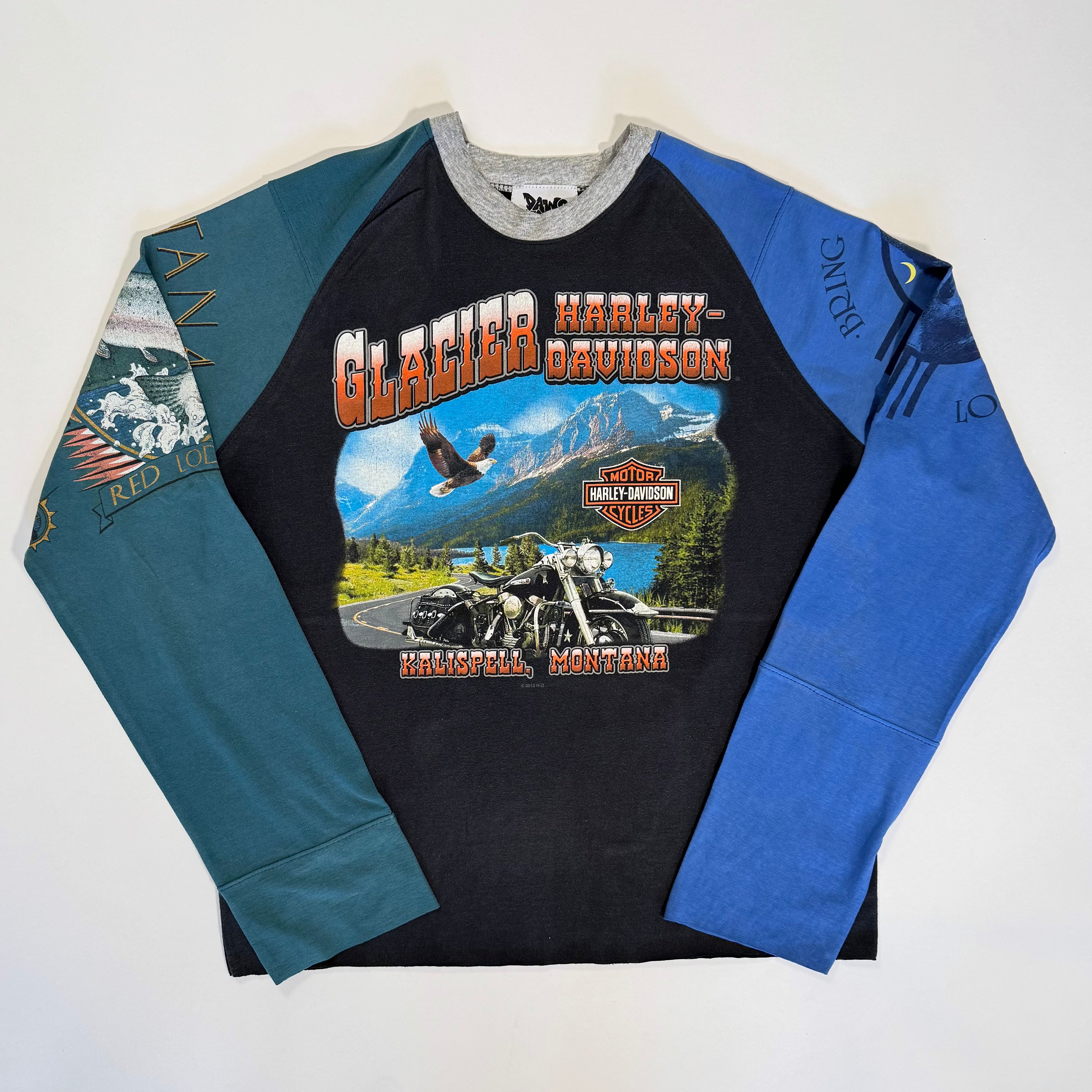 Deconstructed Raglan T Shirt (Large)